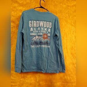 👕 Girdwood Alaska Long Sleeve Shirt – The Last Frontier – Size S